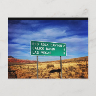 Carte postale Las Vegas Red Rock Canyon