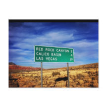 Carte postale Las Vegas Red Rock Canyon