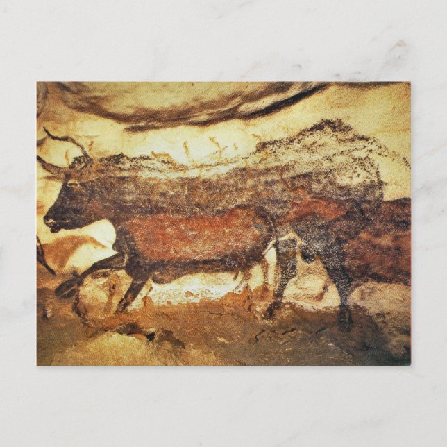 Carte Postale Lascaux peintures rupestres préhistoriques (Devant)