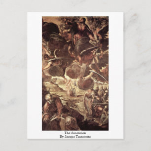 Carte Postale L'Ascension De Jacopo Tintoretto