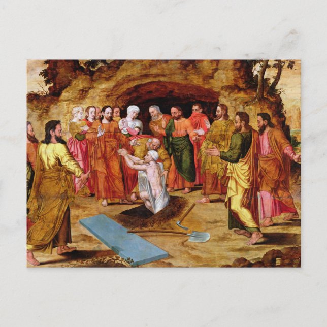 Carte Postale L'ascension de Lazare (Devant)