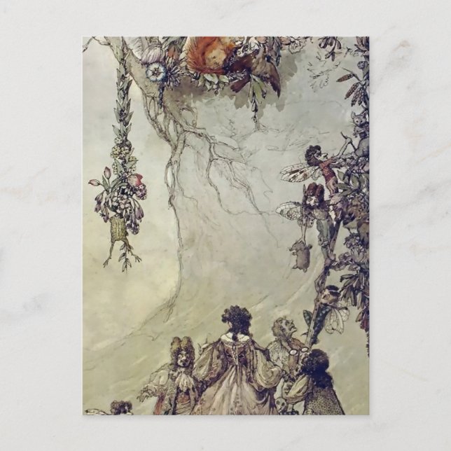 Carte Postale “L'Ascension des Fées” par A Duncan Carse (Devant)