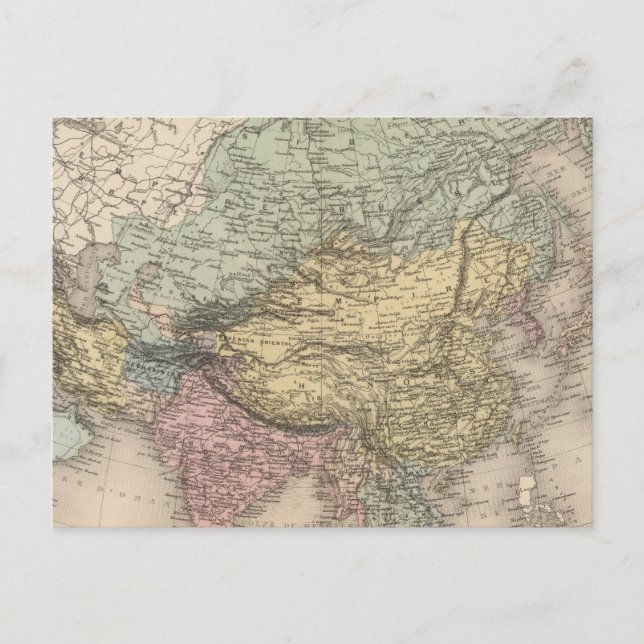 Carte Postale L'Asie 36 (Devant)