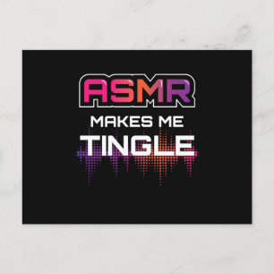 Carte Postale L'ASMR me fait une remorque