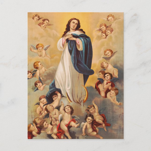Carte Postale L'Assomption de la Vierge Marie (Devant)