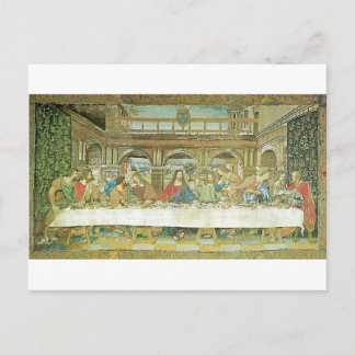 Carte Postale Last supper