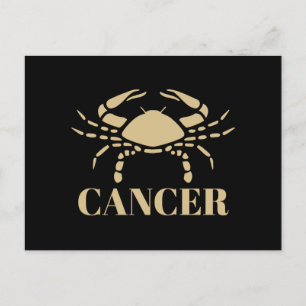 Carte Postale L'astrologie céleste Symbole du cancer de l'Horosc