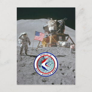 Carte Postale L'astronaute James Irwin (Apollo 15)
