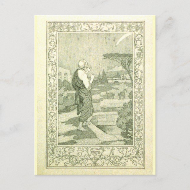 Carte Postale L'astronome (Devant)