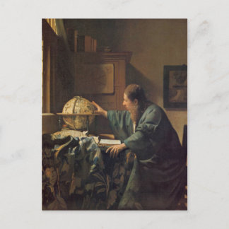 Carte Postale L'astronome par Johannes Vermeer
