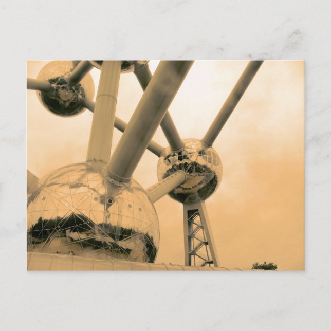 Carte Postale L'Atomium de Bruxelles (Devant)