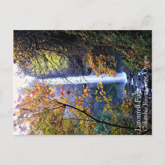Carte Postale Latourell Falls, Oregon (Devant)
