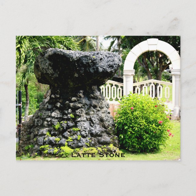 Carte Postale Latte Stone - Guam (Devant)