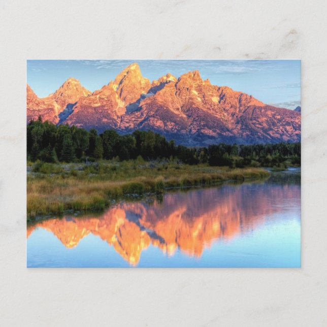 Carte Postale L'atterrissage de Schwabacher (Devant)