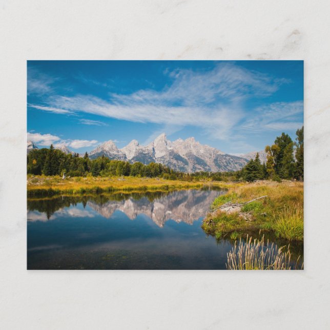 Carte Postale L'atterrissage de Schwabacher dans le parc nationa (Devant)