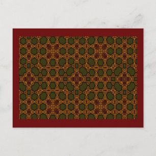 Carte Postale Lattice d'automne
