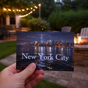 Carte Postale L'Attrait de la ville de New York 