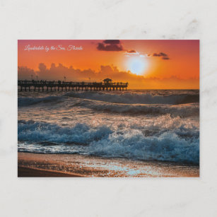 Carte Postale Lauderdale en bord de mer, Floride - Splash Walls
