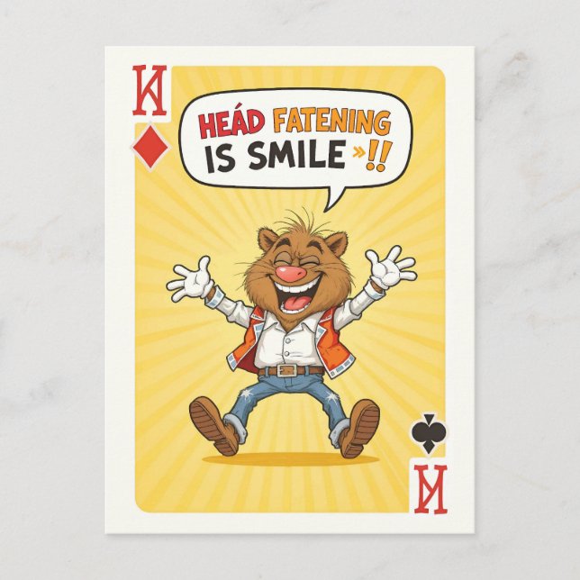 Carte Postale Laugh Deck (Devant)