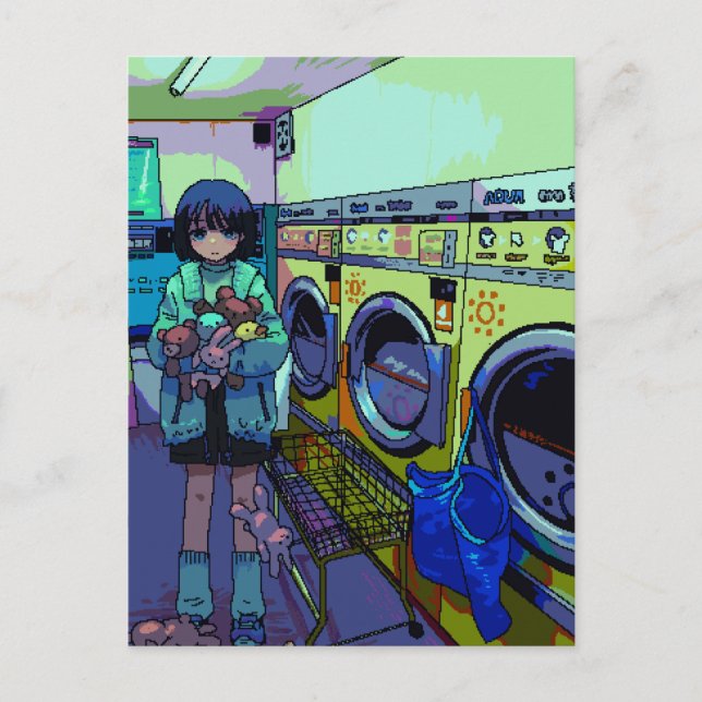 Carte Postale Laundry  (Devant)