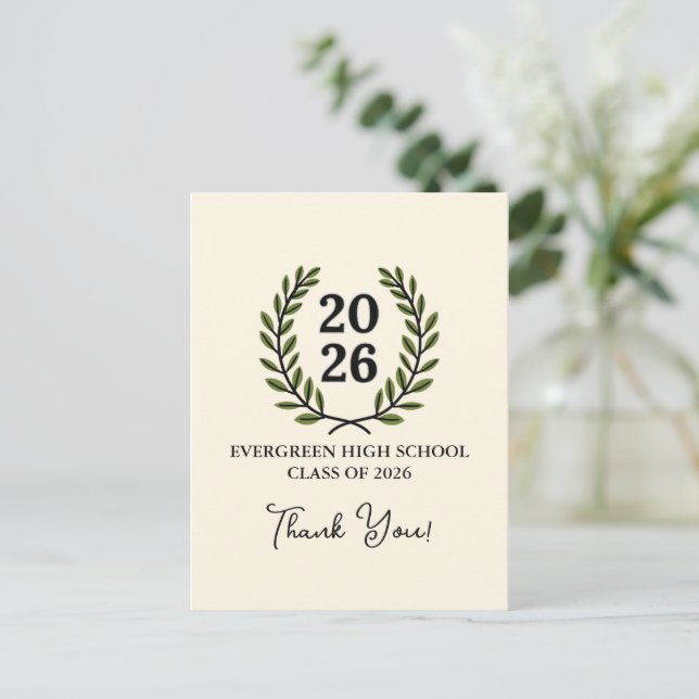 Carte Postale Laurel Crest promotion 2026 (Debout devant)