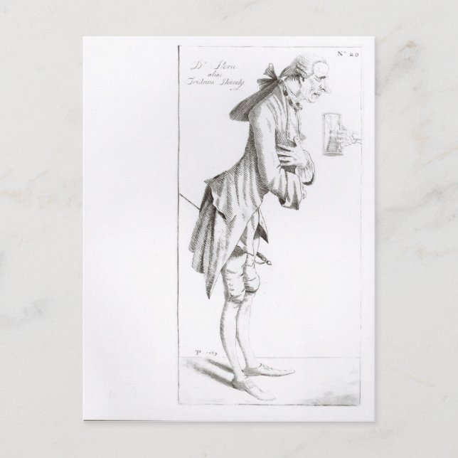 Carte Postale Laurence Sterne (Devant)