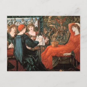 Carte postale Laus Veneris de Sir Edward Burne-Jon