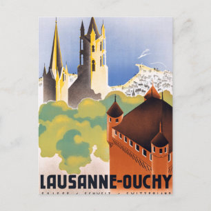Carte Postale Lausanne