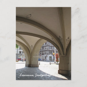 Carte Postale Lausanne, Suisse