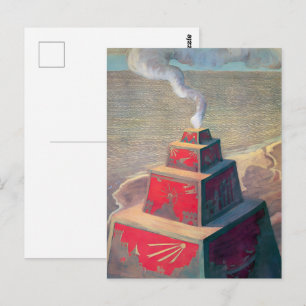 Carte Postale L'Autel Mikalojus Ciurlionis