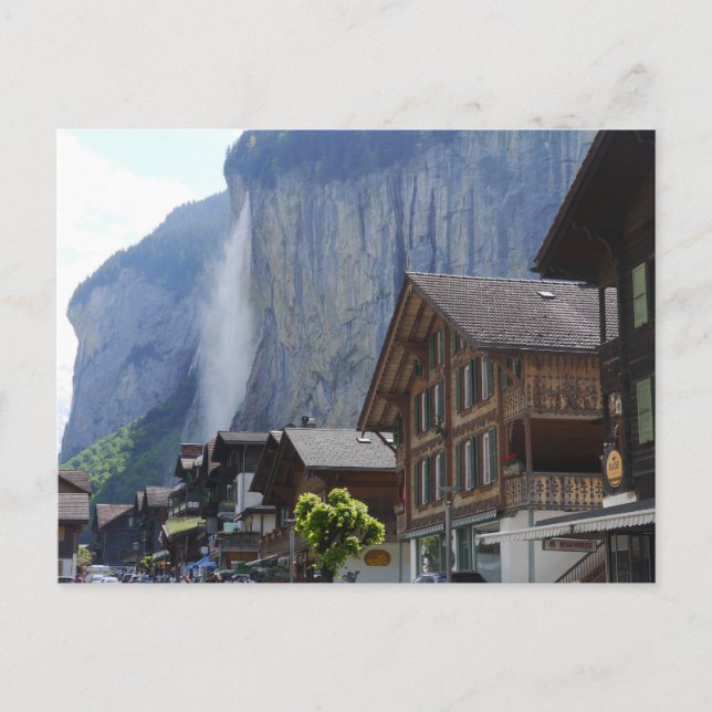 Carte Postale Lauterbrunnen, Suisse (Devant)