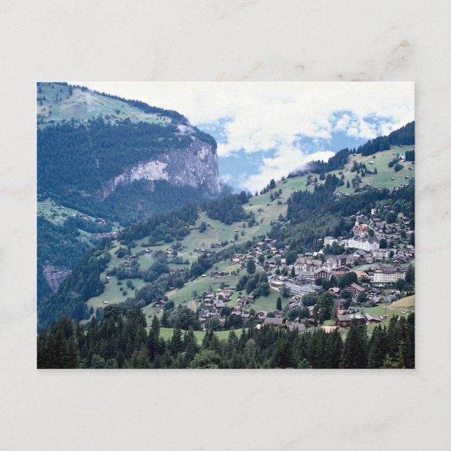Carte Postale Lauterbrunnen, Suisse (Devant)
