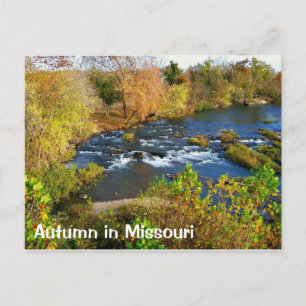 Carte Postale L'automne à Joplin Missouri / Shoal Creek