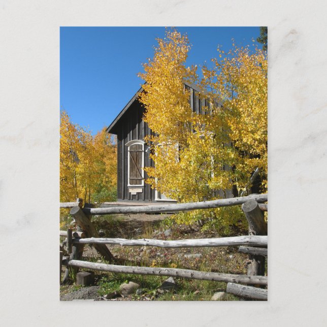 Carte Postale L'automne dans les Rocheuses (Devant)