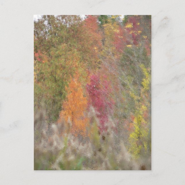 Carte postale "L'automne du Pointilliste" (Devant)