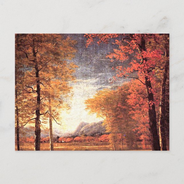 Carte Postale L'automne en Amérique, comté d'Oneida, NY, (Devant)