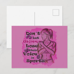 Carte Postale L'autonomisation des femmes. Les femmes parlent d'