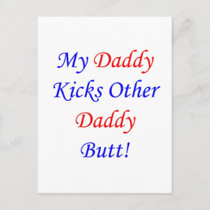 Carte Postale L'autre cul de papa de Kick !