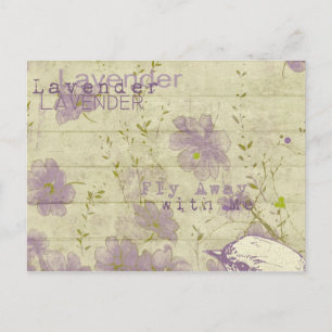 Carte Postale Lavande