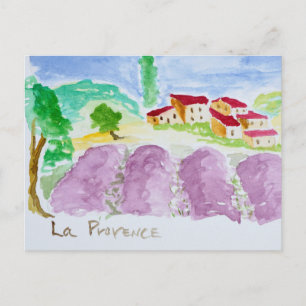 Carte Postale Lavande Champs Abbaye de Senanque   Provence