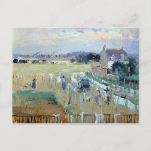 Carte Postale Lave-linge par Berthe Morisot