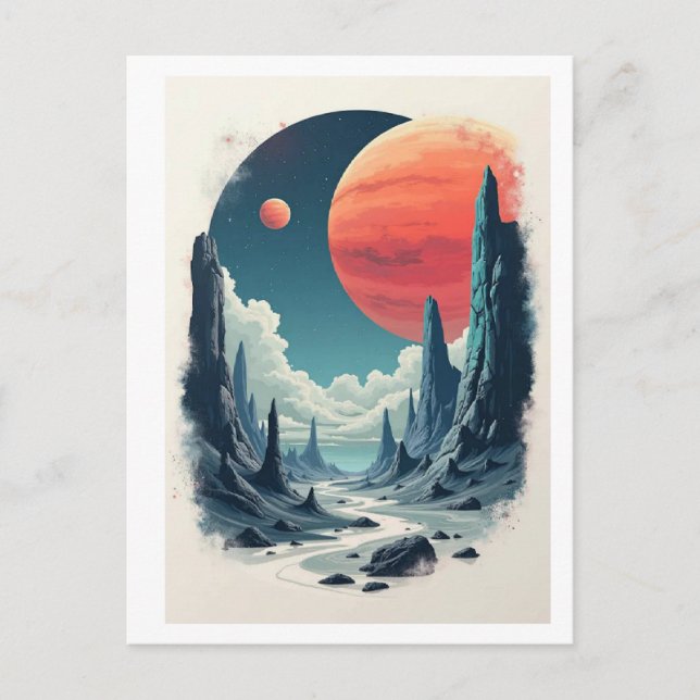 Carte Postale L'aventure universelle : L'Art spatial captivant p (Devant)