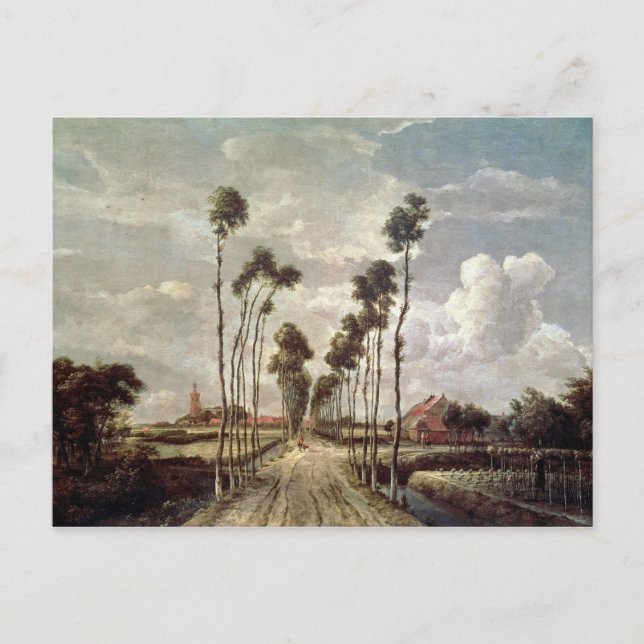Carte Postale L'avenue de Middelharnis, 1689 (Devant)