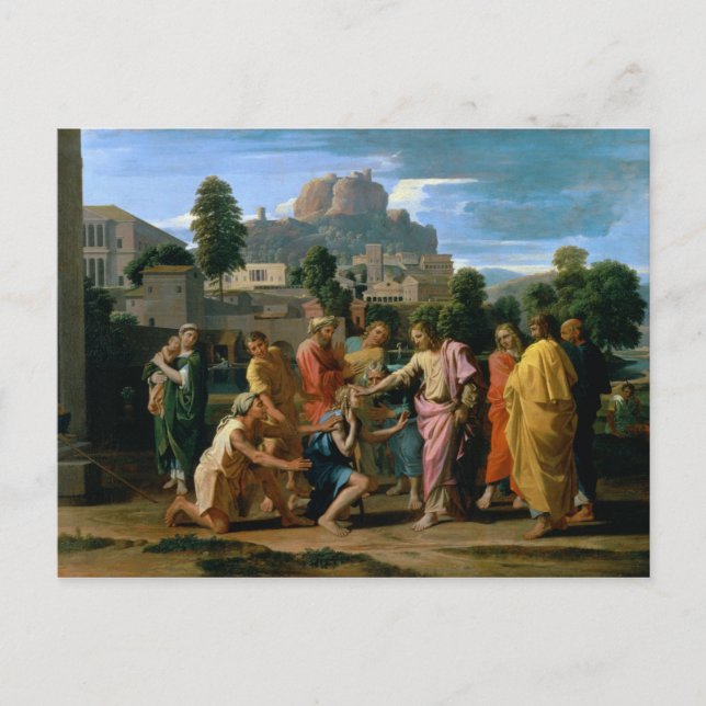 Carte Postale L'Aveugle de Jéricho (Devant)