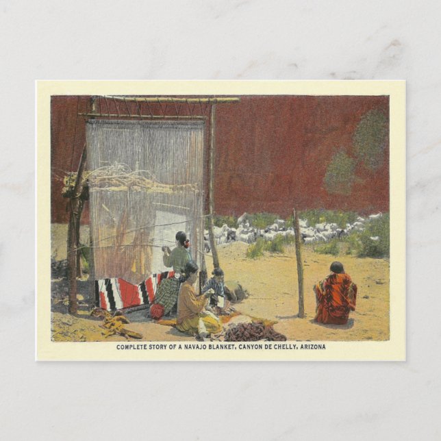 Carte Postale Laveurs vintages (Devant)