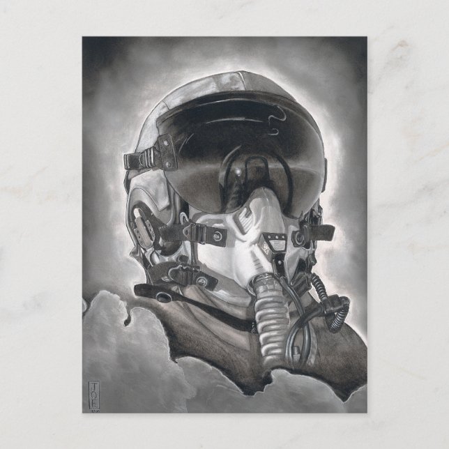 Carte Postale L'aviateur (Devant)
