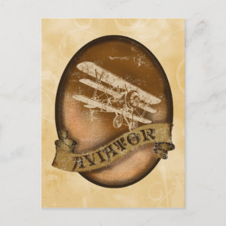 Carte Postale L'aviateur
