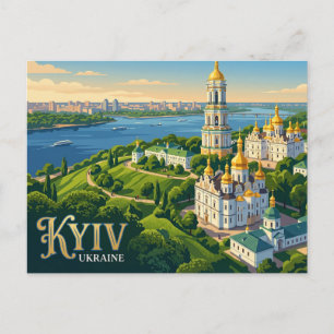 Carte Postale Lavra de Kiev-Petchersk Ukraine