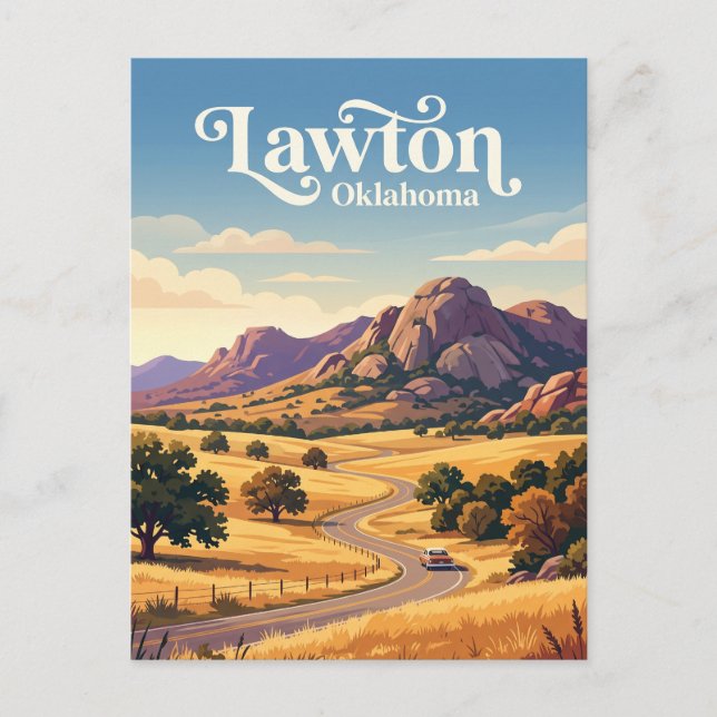 Carte Postale Lawton, Oklahoma (Devant)