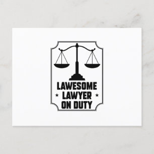Carte Postale Lawyer Sayings   Attorney Judge